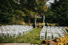 White Resin Folding Chair Rental