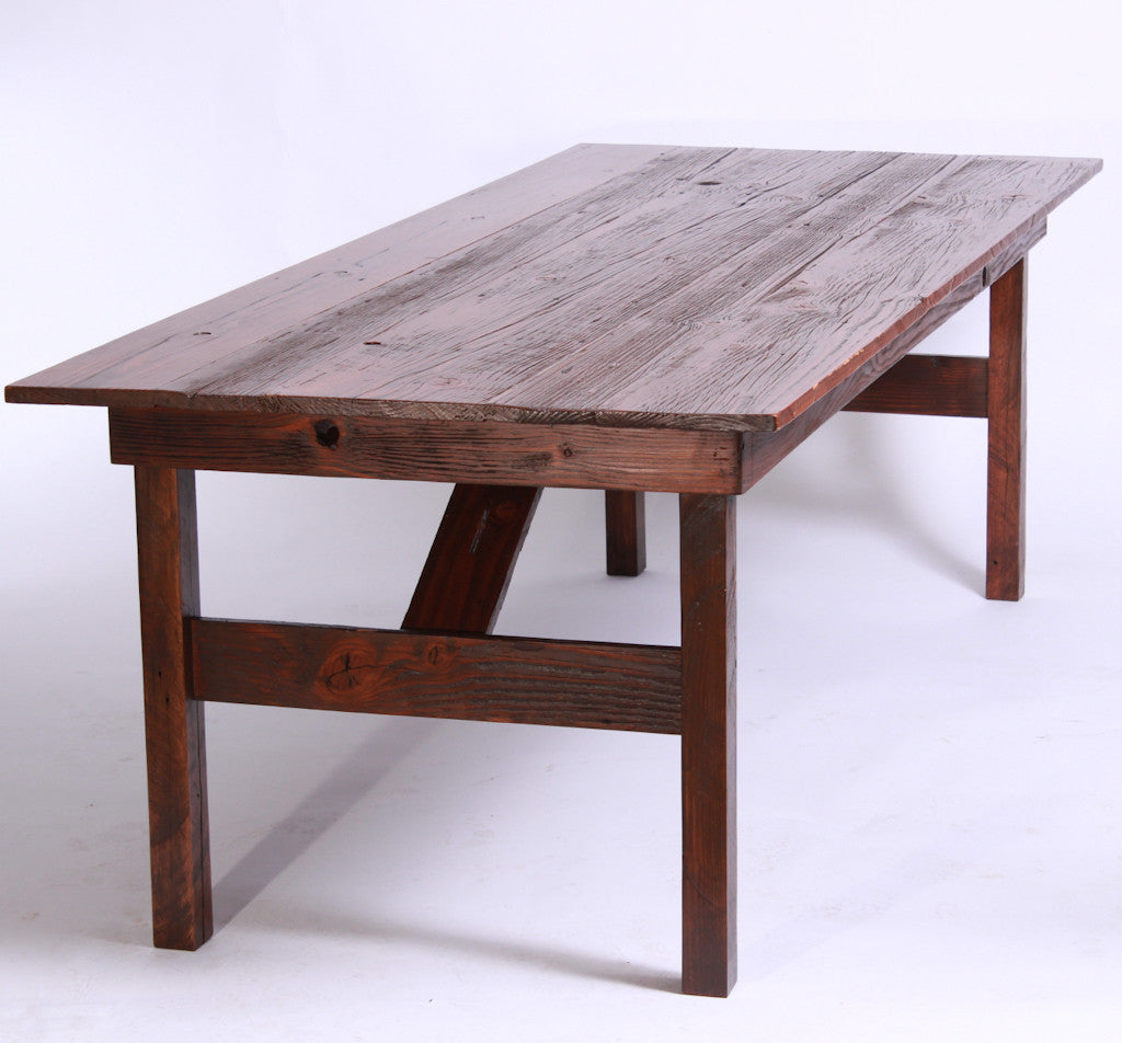 Reclaimed Barnwood Tables Rental