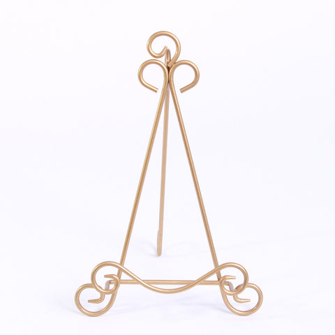 Easel - Tabletop Gold Large Triangle Rental