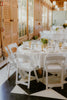 White Resin Folding Chair Rental