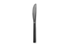 Brushed Black Dinner Knife
