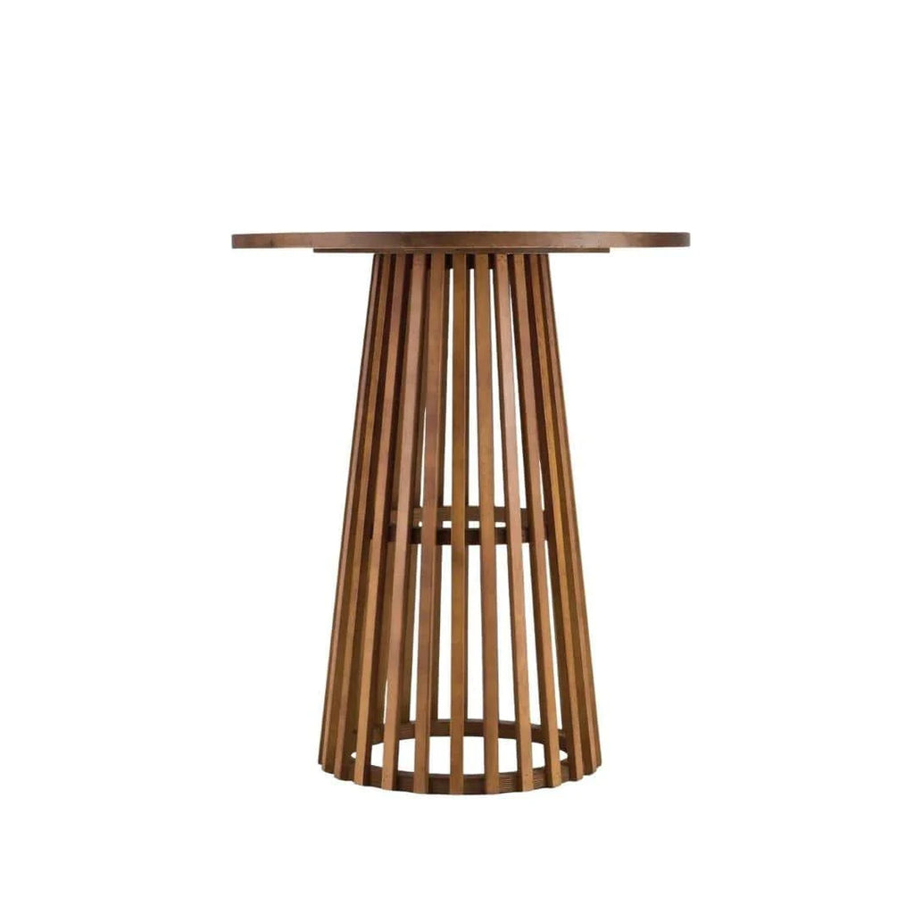 Slatted Wood Cocktail Table - 42