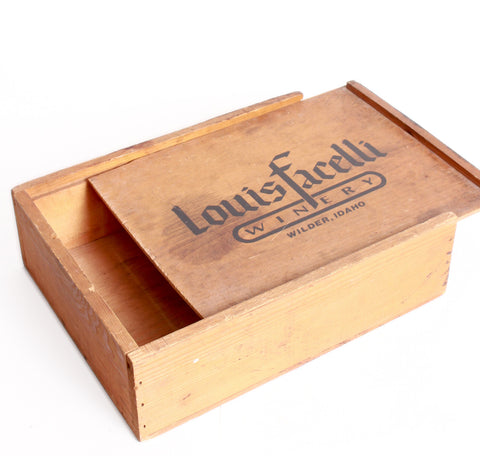 Crate - Louis Facelli Rustic Wine Box Rental