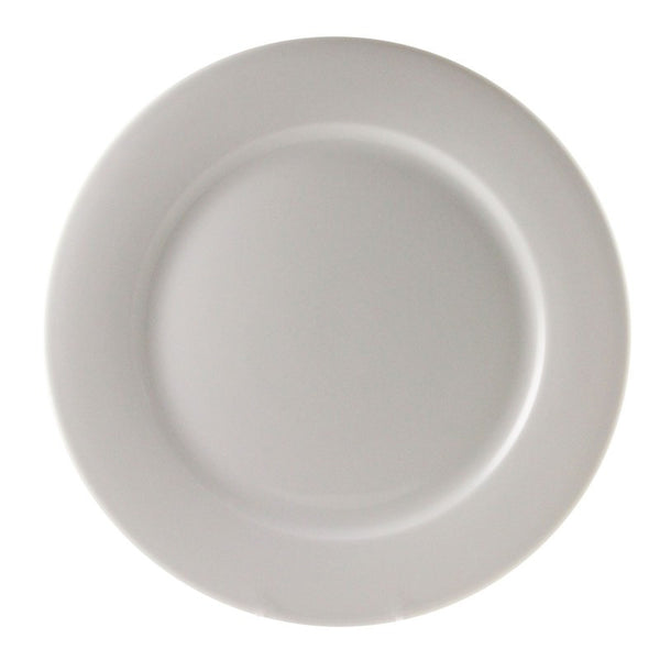 White 10" Dinner Plate Rental Hood River Riverhood Rentals