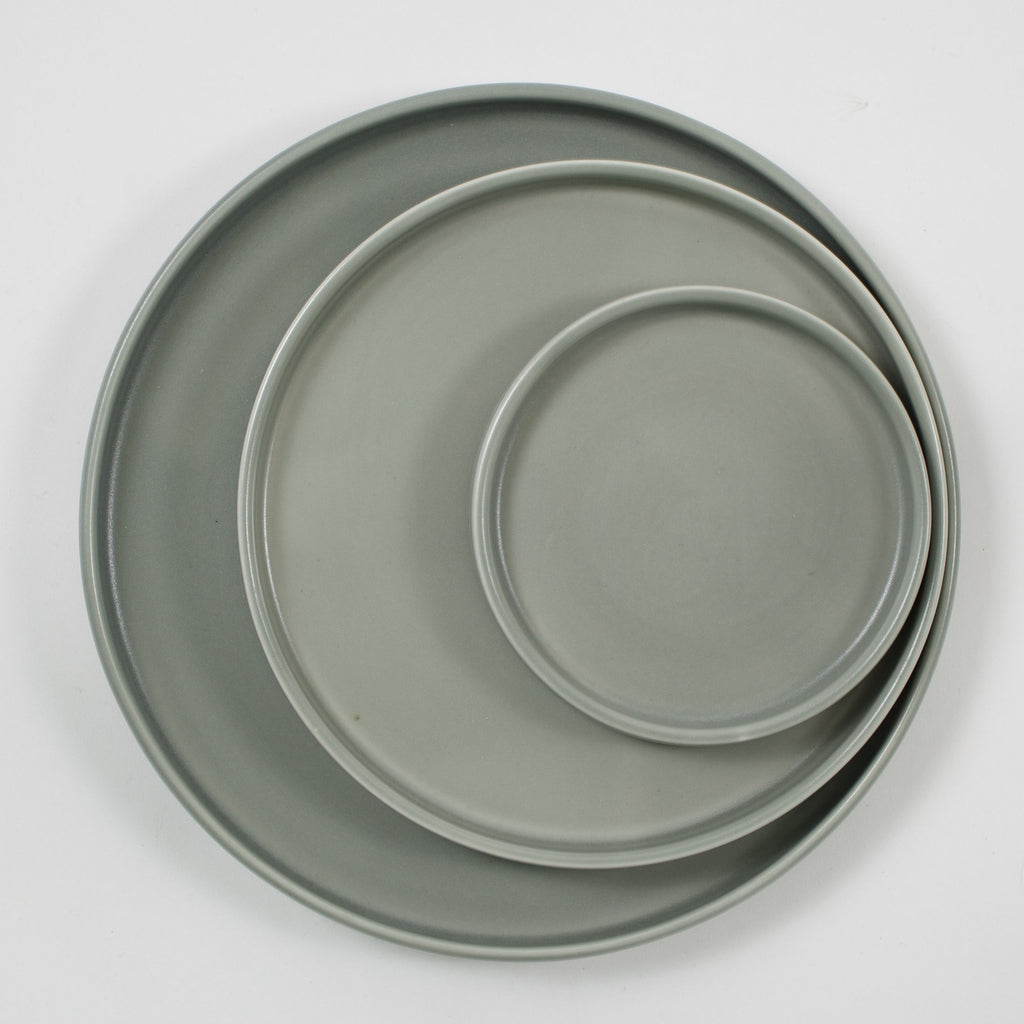Kaleb Forest Grey Salad Plate Rental – Riverhood Rentals